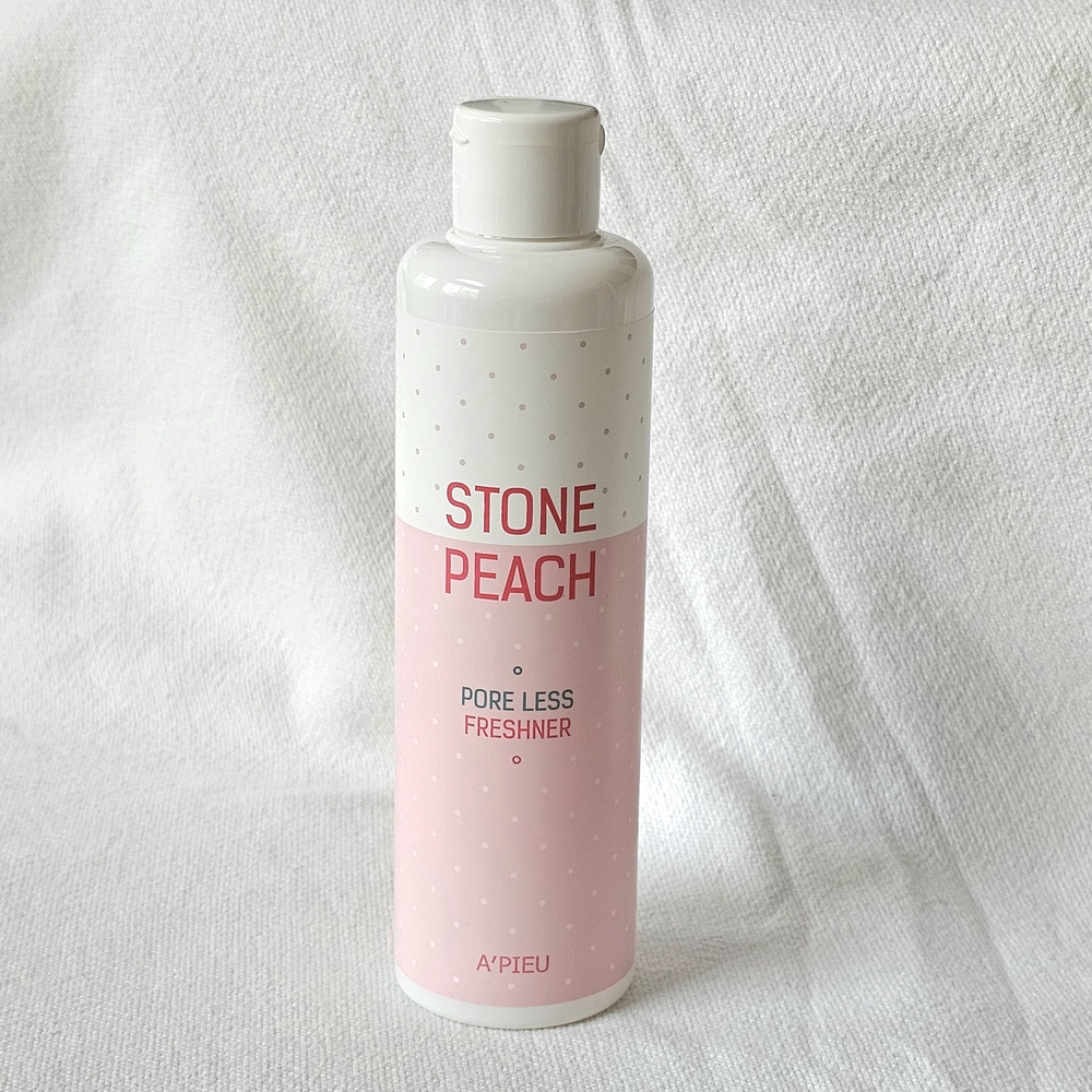 A'PIEU Stone Peach Pore Less Freshner KBeauty Korea 8.45 oz / 250 ml